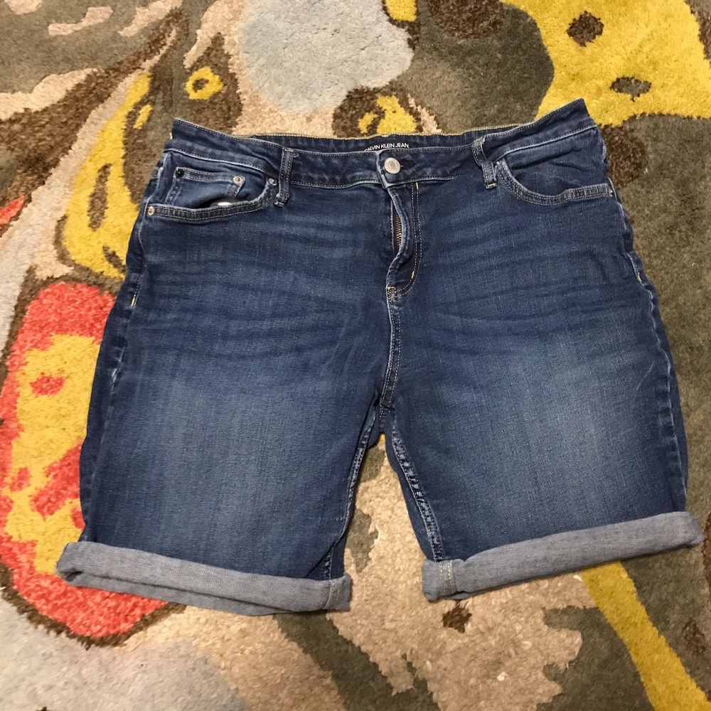 Calvin Klein Bermuda Jean Shorts